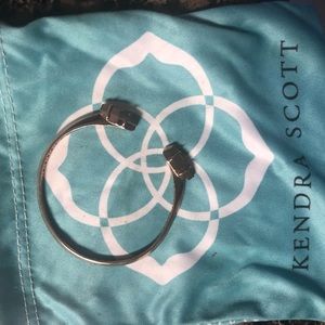 Kendra Scott Bianca Cuff Bracelet Rose Gold Drusy